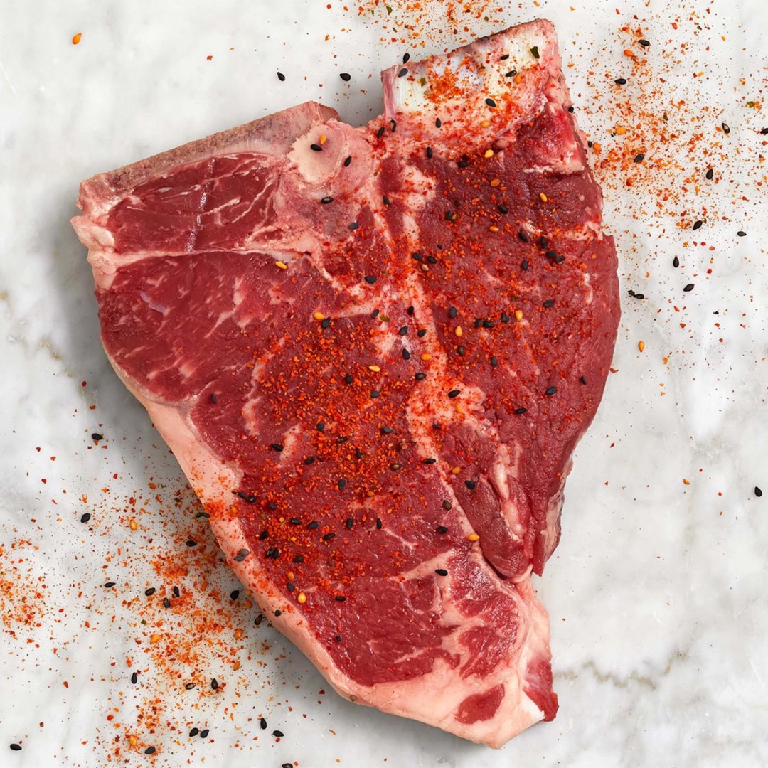Стейк T-Bone Ангус (США) 21+ день выдержки